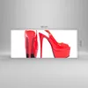 Bilder auf glas - Ferse Schuhe Frauen Mode - 120x50cm - Produktbild-Vorschau 3