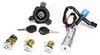 Peugeot 206 Komplettes Zündschloss + 2 Schlosseinsätze + Produktbild-Vorschau 1