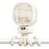 Tragbarer Ventilator Kinderwagen, 270° Drehung Ventilator Produktbild-Vorschau 4