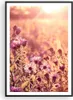 Gerahmtes Poster - Schwarzer Rahmen - Wiese Blumen Sonne - Produktbild-Vorschau 1
