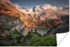MuchoWow® Poster Oeschinensee in der Schweiz 120x80 cm - Produktbild-Vorschau 1