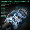 1380W Akku Rasentrimmer mit 2×4.0Ah Akku 18V, 18800 RPM Produktbild-Vorschau 3
