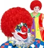 Rote lockige Clown-Perücke | Uni Produktbild-Vorschau 1