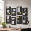Relaxdays Filzpinnwand 9er Set, selbstklebende Rechtecke, Produktbild-Vorschau 5