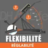 DH FitLife 5-en-1 Banc de musculation réglable, Rameur, Voir les images du produit 2
