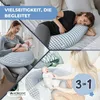 Coussin d'allaitement XXL 3 en 1 Mobiclinic Multiposition Voir les images du produit 5