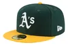 New Era 59FIFTY Cap MLB Oakland Athletics dark green 7 3/8 Produktbild-Vorschau 1
