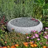 CLGarden Granit Vogelbad Ø 35cm rund Vogeltränke Naturstein Produktbild-Vorschau 1