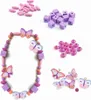 Djeco Schmuck basteln: Wooden beads, buterflies Produktbild-Vorschau 6