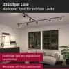 Paulmann URail binario spot dimmerabile Luxe nero/opaco Anteprima dell’immagine prodotto 2