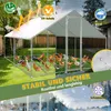 Kurník ISOISL s voliérou, rozměry 3 x 4 x 2 metry, plocha Náhled obrázku produktu 3