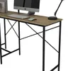 Schreibtisch Vicco Fyrk Eiche rustikal 120 x 40 cm, Model Produktbild-Vorschau 6