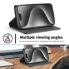 Hülle für iPhone 15 Pro Kohlefaser Leder Brieftasche Produktbild-Vorschau 5