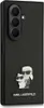 A black phone case with a Karl Lagerfeld design. Produktbild-Vorschau