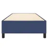 vidaXL Boxspringbettgestell Blau 90x200 cm Stoff Produktbild-Vorschau 4
