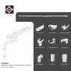 INEFA Flexibler Regenrohrbogen, PVC DN50 / 50mm 67-90 Grad, Produktbild-Vorschau 6