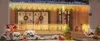 A house decorated for Christmas with lights and garlands. Náhled obrázku produktu