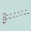 Relaxdays Handtuchhalter Wand, 2 bewegliche Stangen, HBT:14 Produktbild-Vorschau 6