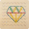 Drewniana tablica geoboard Podgląd zdjęcia produktu 3