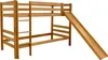 Etagenbett mit Rutsche Doppelbett Buche massiv Natur, Produktbild-Vorschau 2