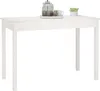 vidaXL Esstisch Weiß 110x55x75 cm Massivholz Kiefer Produktbild-Vorschau 6