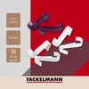 Ensemble de 4 crochets pour sèche serviette Fackelmann Voir les images du produit 4