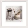 Dřevěný rám HOME 50x50 cm v polární bílé barvě Náhled obrázku produktu 1