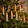 Velas de Navidad LED con efecto llama, tipo clip, con Vista previa de la imagen del producto 1