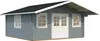 Palmako Gartenhaus Helena 24,6 m² - 70 mm hellgrau/weiß Produktbild-Vorschau 1