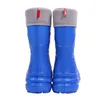 Lemigo leichte Damen Gummistiefel gefüttert "Jessy" Blau 40 Produktbild-Vorschau 4