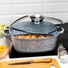 KLAUSBERG Marmorierte Kochtopf 26 cm KB-7531 5,5L Produktbild-Vorschau 2