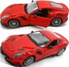 Two views of a red Ferrari F12TDF model car. Produktbild-Vorschau