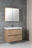 Vetroceramica Aqualine - Lavabo Sava 800x460 mm, con 1 foro Anteprima dell’immagine prodotto 3