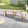 Panchina da giardino COSTWAY resistente alle intemperie, Anteprima dell’immagine prodotto 2