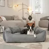 4L Textil TEO Útulný pelíšek pro psa s okrajem, snímatelný Náhled obrázku produktu 4
