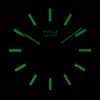 PRIM Luminescent Sport II Wanduhr Holz lautlos Braun/Weiß Produktbild-Vorschau 8