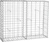 Gabione Steingabionen Steinkorb Gabionen Wand Drahtkorb 100 Produktbild-Vorschau 1