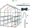 VOUNOT® Gewächshaus Foliengewächshaus mit 12 Regalebenen, Produktbild-Vorschau 5