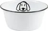 Futternapf Hundefutterschale Fressnapf 1,2l weiß Emaille D. Produktbild-Vorschau 1