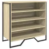 Botník dub sonoma 80x38x78 cm kompozitné drevo Náhľad obrázku produktu 1