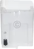 A clear plastic water tank with a black float mechanism. Produktbild-Vorschau