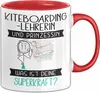 Kiteboarding-Lehrerin Und Prinzessin Tasse Geschenk Für Produktbild-Vorschau 1