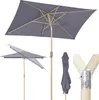 Sekey Sonnenschirm Rechteckig 210 x 140 cm – Balkonschirm, Produktbild-Vorschau 1