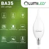 LUMILED 6 Stück LED Kerze Lampe BA35 E14 8W Ersetzt 60 Watt Produktbild-Vorschau 2