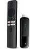 A black Xiaomi TV Stick 4K 2nd Gen and its remote control are shown against a white background. Produktbild-Vorschau