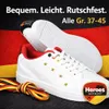 Weiße Sneaker Damen Herren Turnschuhe Sportschuhe modisch Produktbild-Vorschau 10