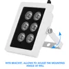 DC12V 6W infračervené výplňové světlo 6 lamp IR reflektor Náhled obrázku produktu 8