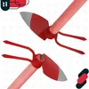 KOTARBAU® Doppelhacke Herzblatt-Gartenhacke mit 2 Zinken Produktbild-Vorschau 6