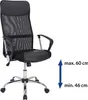 Casaria Sedia da Ufficio Girevole Ergonomica Schienale Alto Anteprima dell’immagine prodotto 5