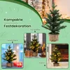 Mała choinka COSTWAY 48 cm, podświetlana mini choinka, 20 Podgląd zdjęcia produktu 7